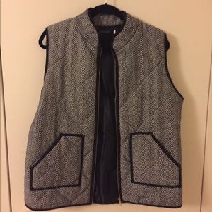Herringbone vest